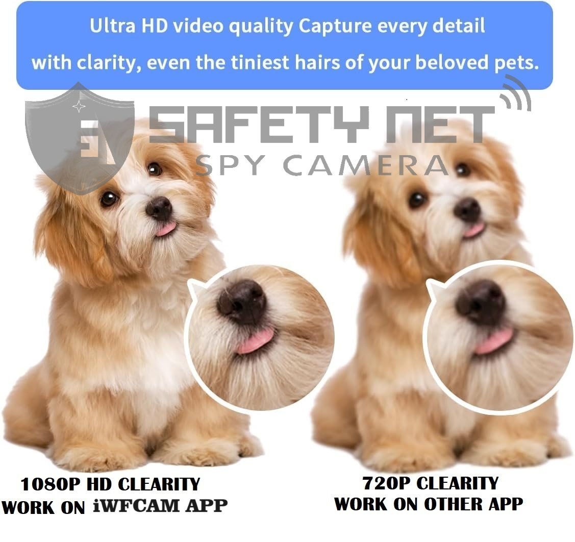 SAFETYNET Hidden Spy Camera WiFi Multi Plug - Hidden Camera with Live Feed WiFi - Indoor Hidden Security Camera - 1080P HD Hidden Nanny Cam - Motion Detection Spy Cam - with 32GB MicroSD Card