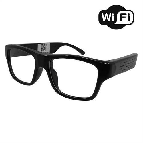 CAM 360 Full HD 1080p IP P2P Spy Hidden Camera Plain Glasses Type Built-in Wireless WiFi Pinhole Camera with Retailed Box