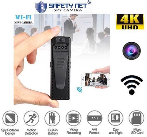 SAFETY NET  HD 1080P Mini Wi-Fi Camera Body Pen Cameras Recording H.264 for Teaching with LED Indicator USB Camera