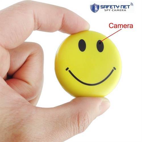 SAFETYNET Hot Smile Face Spy Cameras 720P Avi HD Mini Hidden Digital camera Video Recorder DVR