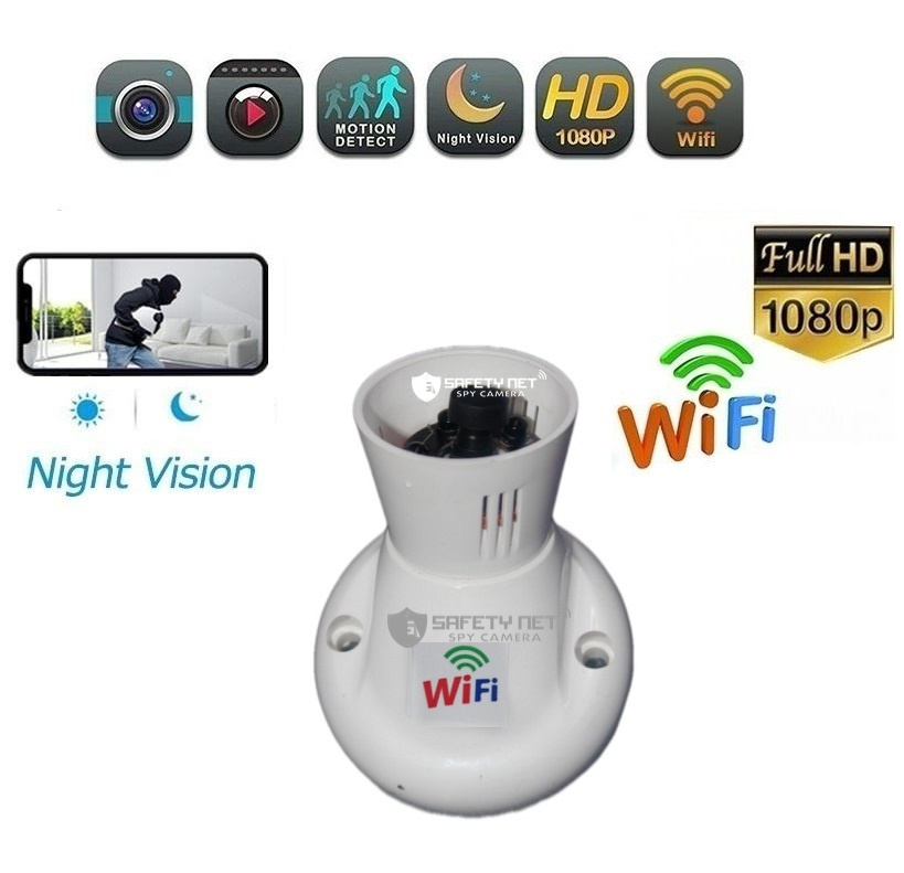  Mini Spy Camera WiFi Hidden Camera Night Vision 4K HD